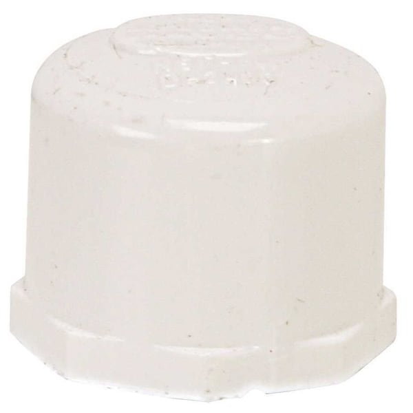 Proplus PVC THREADED PIPE CAP, 1/2 IN 2906164 Zoro